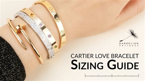 bracelet love cartier poids